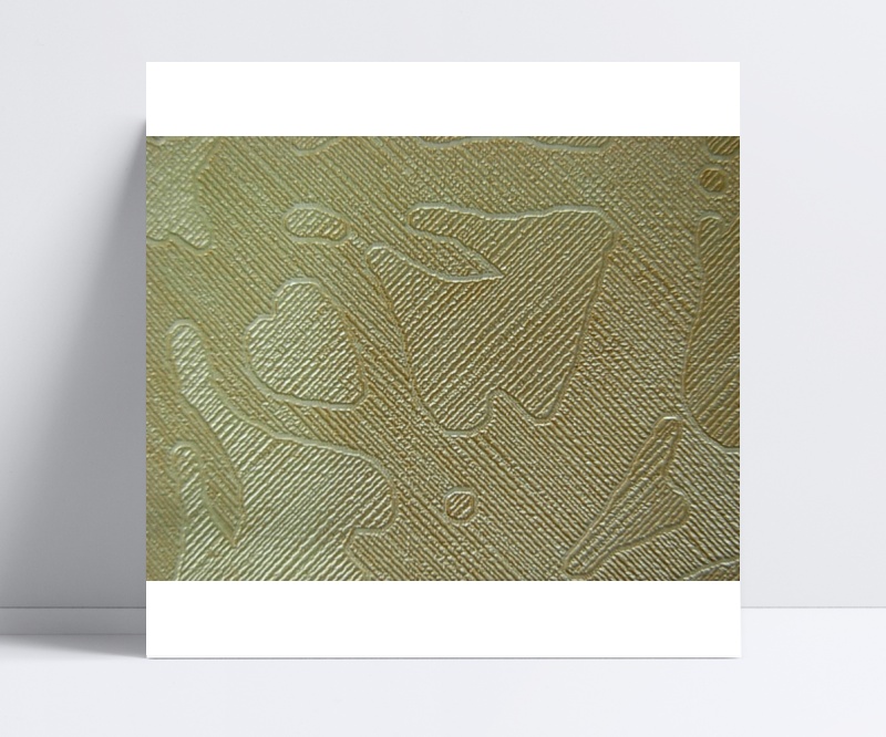 黄色暗花纹玛雅之光墙纸3D渲染材质