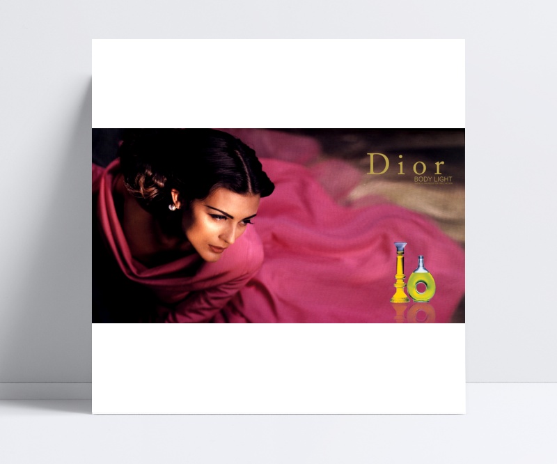 迪奥Dior香水广告PSD分层模板