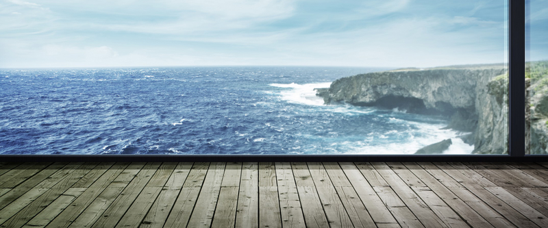 海水 木板 窗户 办公 海岸 玻璃