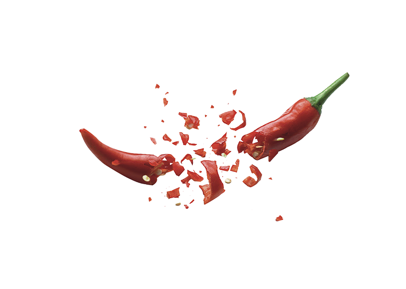 碎裂的红辣椒
