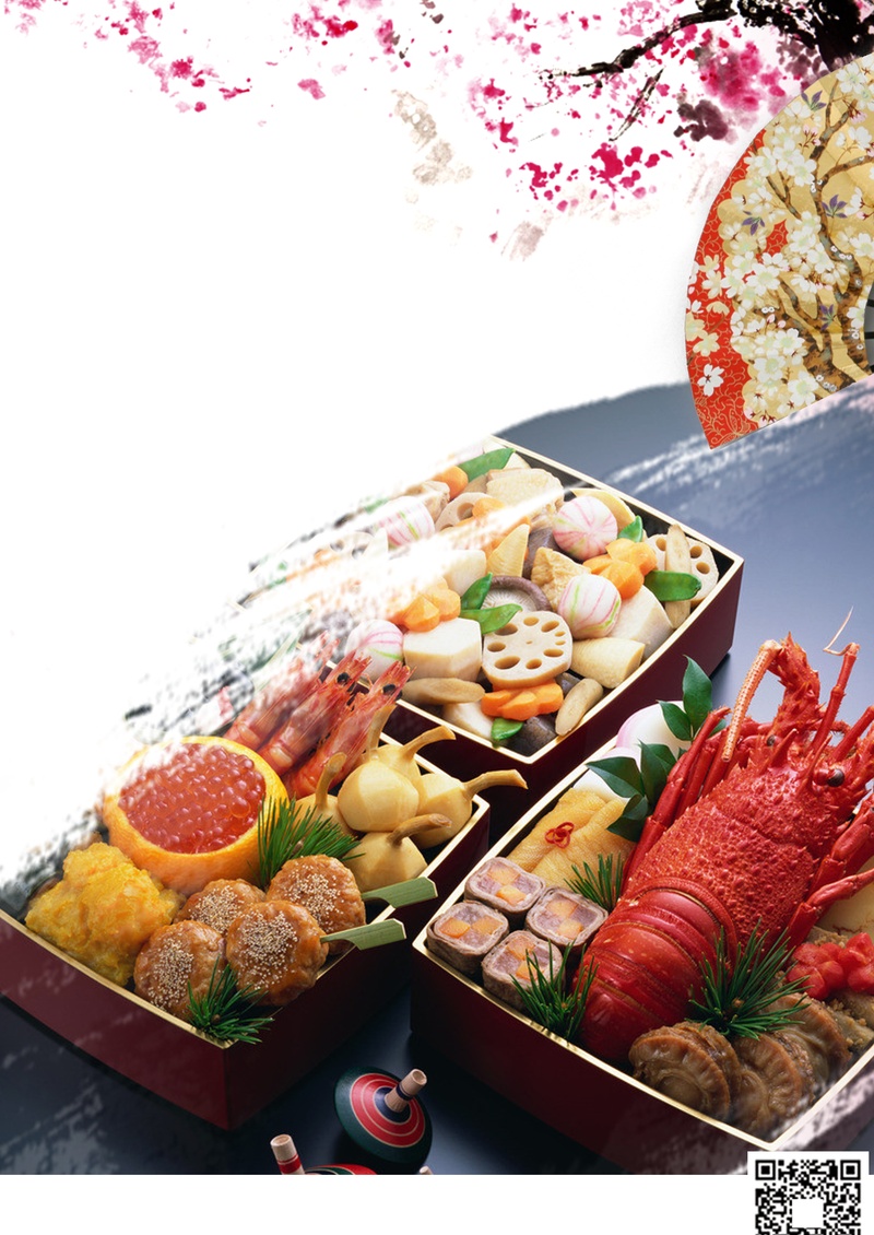 美味日本料理美食海报