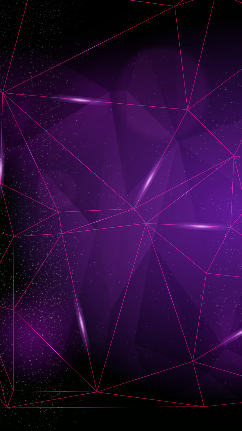 紫色霓虹灯星空线条科技感H5背景