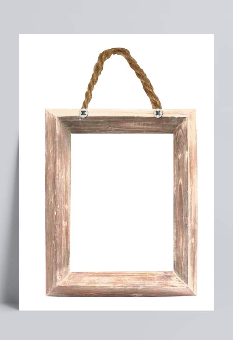边框素材相框 木质画框