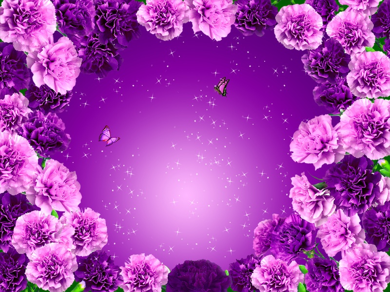 紫色唯美背景图片