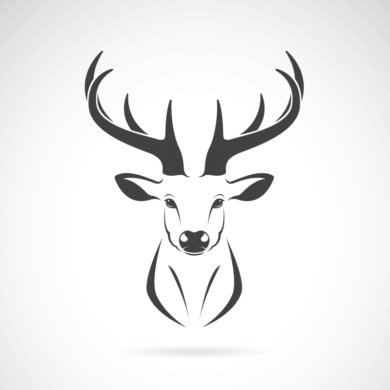 鹿logo矢量素材