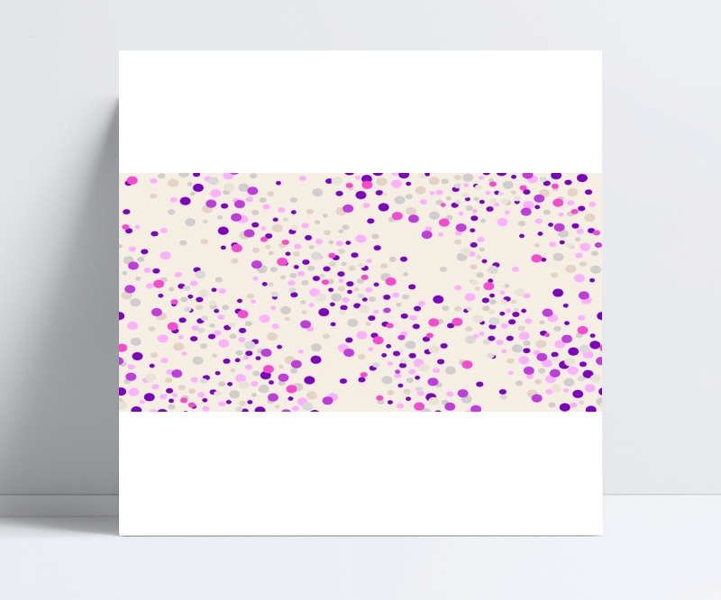 紫色粉色灰色圆点构成的图案psd素材