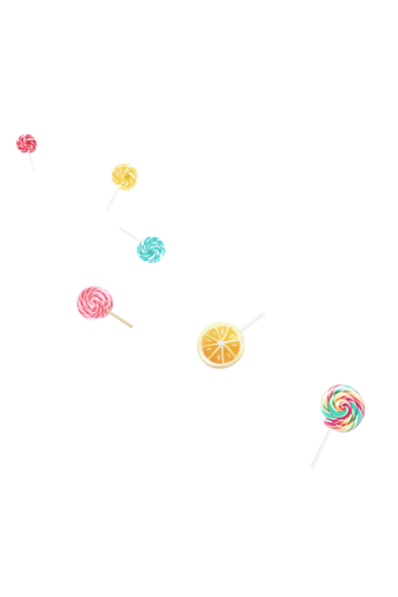 水果糖漂浮图
