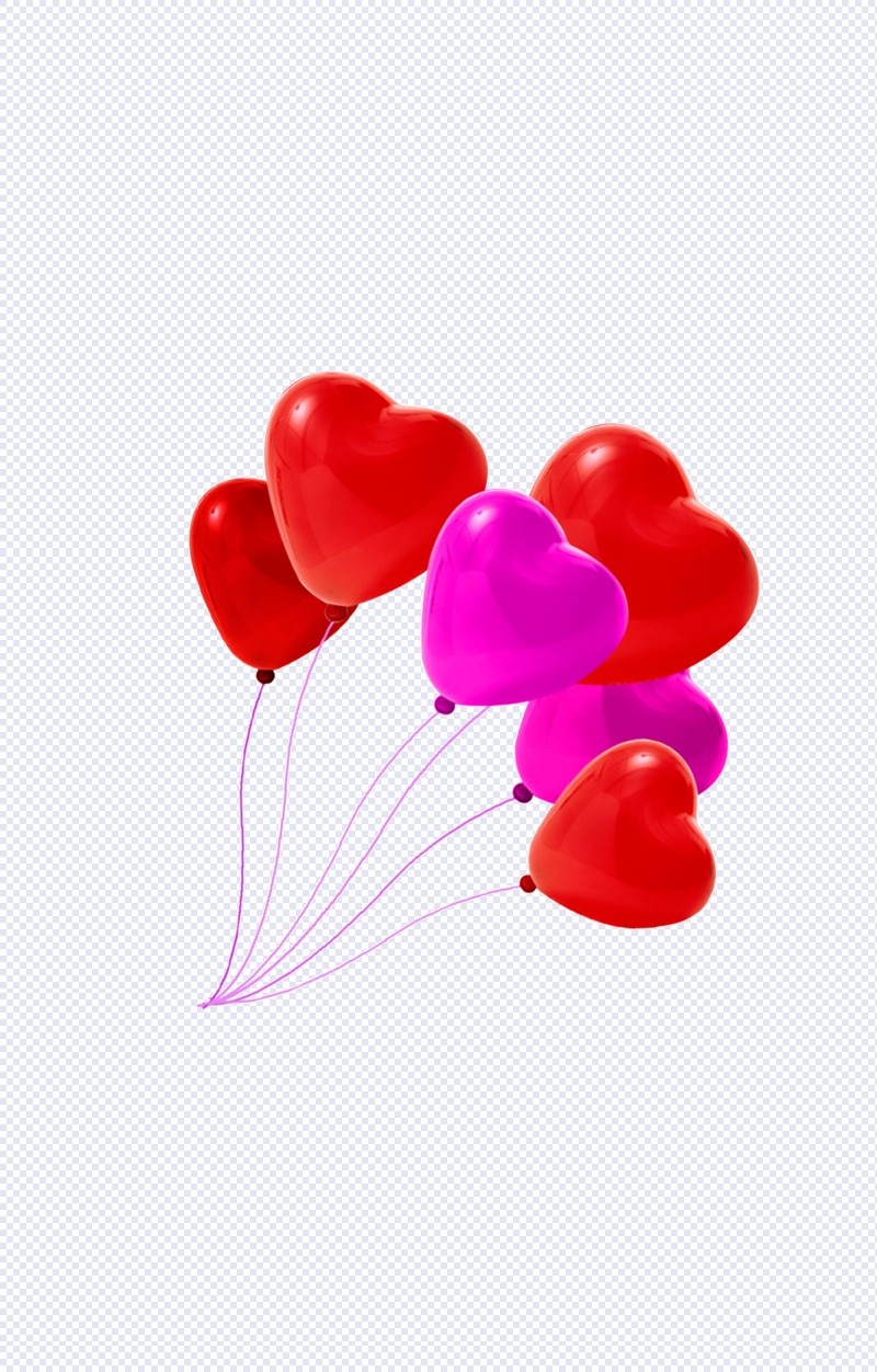 浪漫漂浮气球
