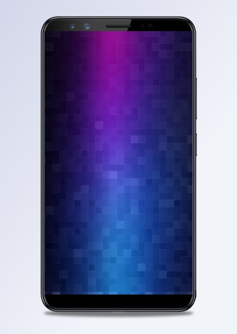 紫色蓝色立体空间H5背景