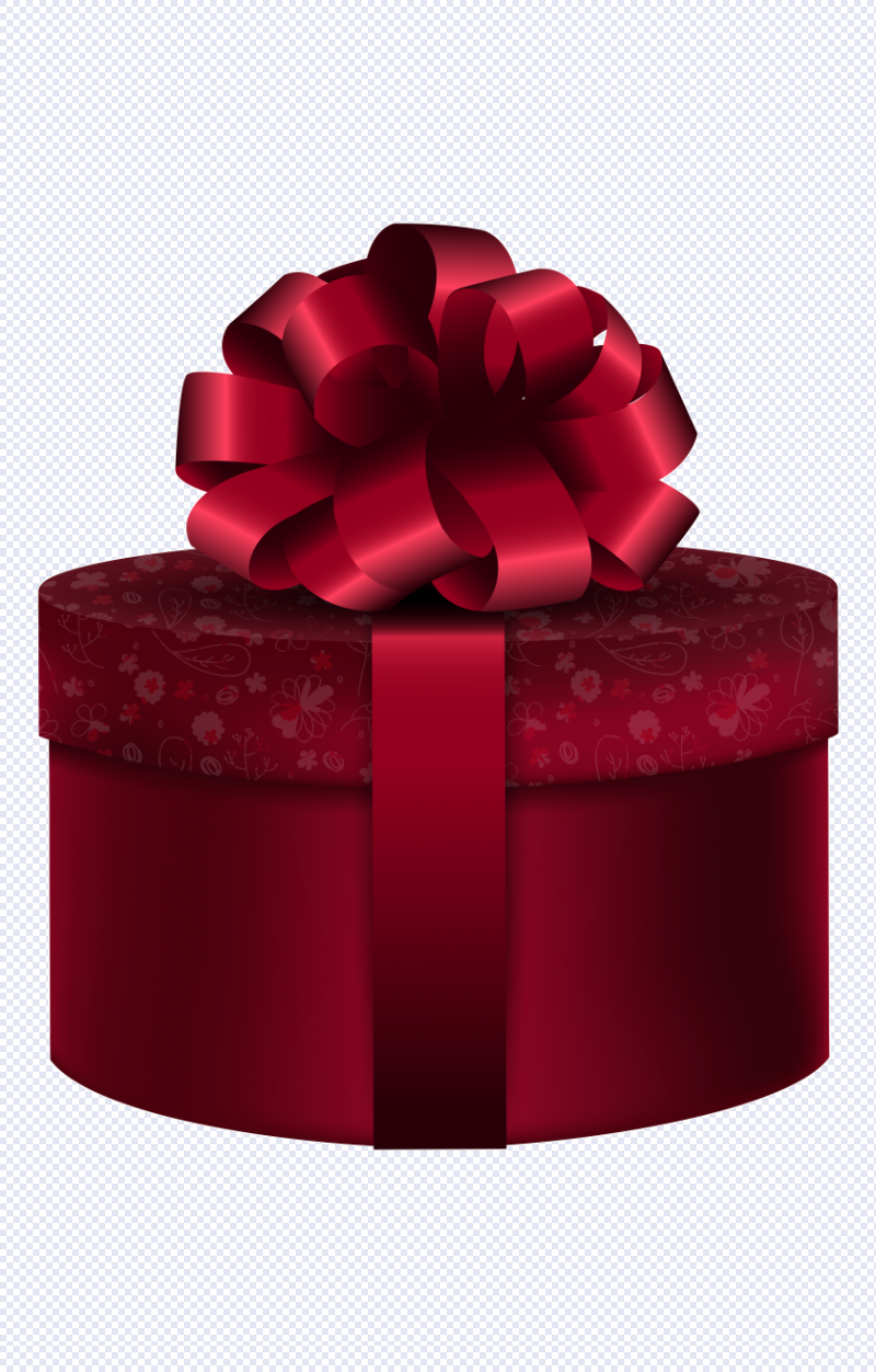 圣诞礼物,红色圆礼品PNG剪贴画紫色,剪贴画,礼品盒,洋红色,位图,图片