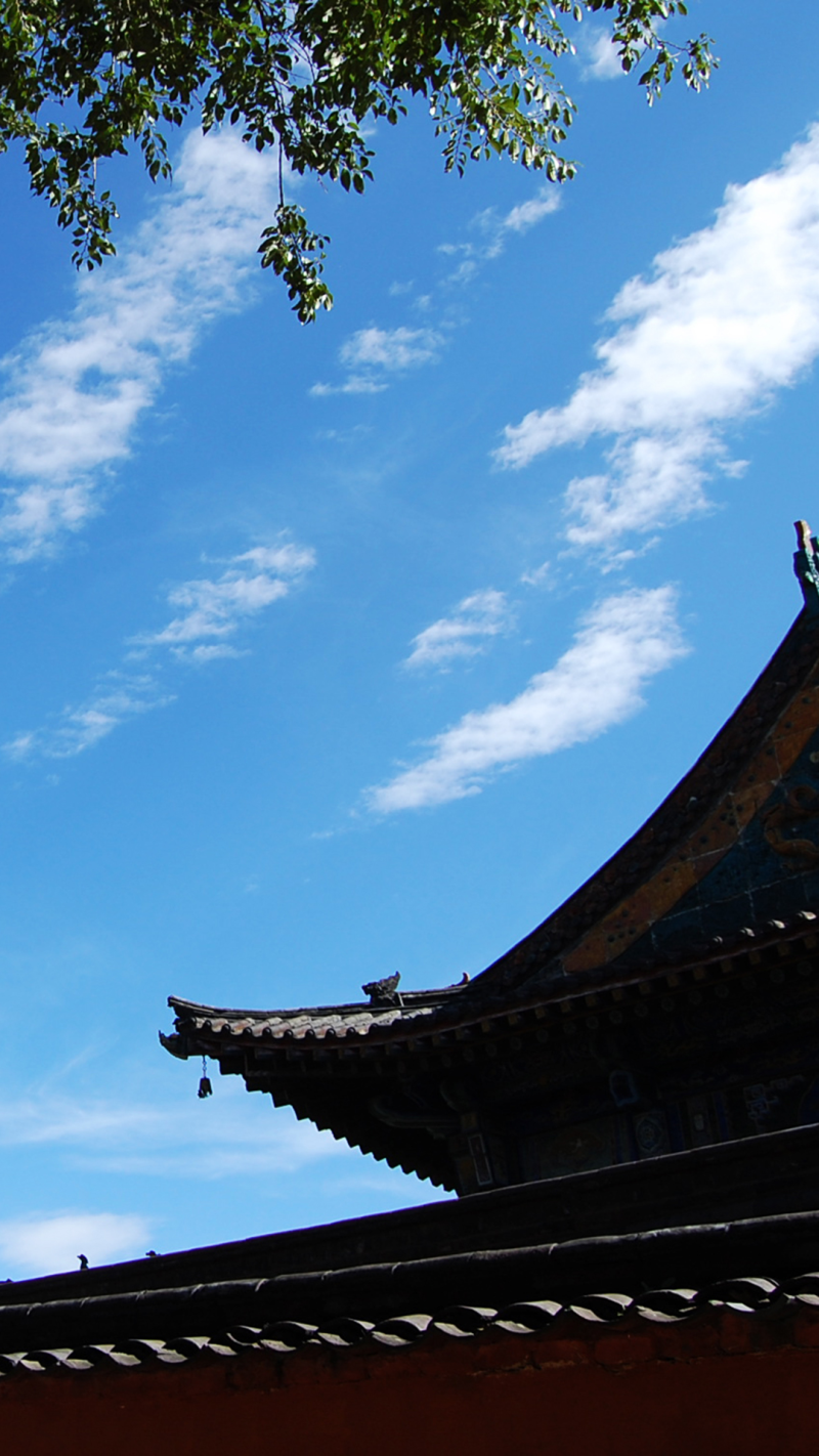 古典城墙中国风风景H5背景