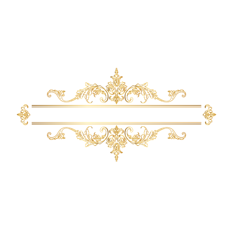 欧洲风格贵族用金色奖框