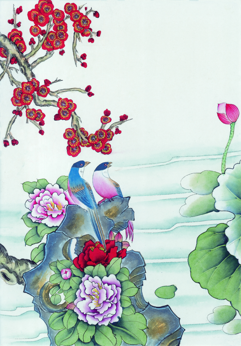 花鸟 中国画