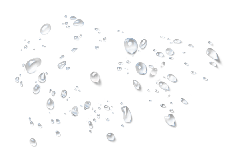 漂浮水滴水粒png素材