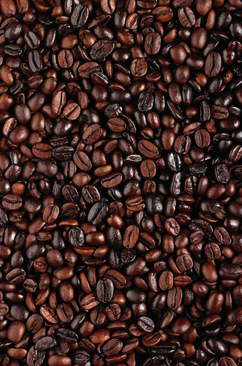 深棕色咖啡图案咖啡可可咖啡豆咖啡种子