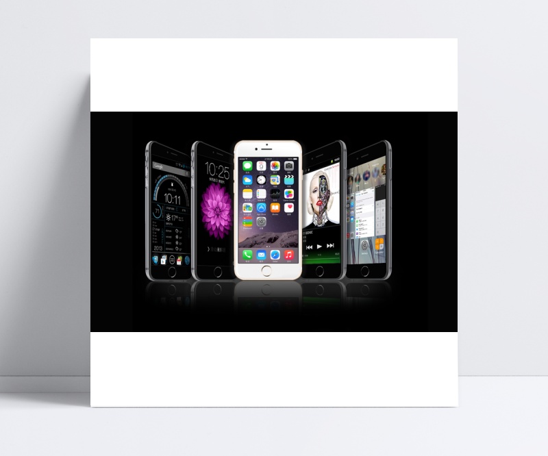 手机模型 iPhone6效果图PSD素材
