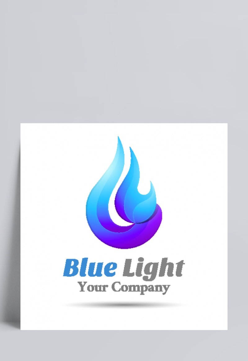 蓝光logo矢量素材