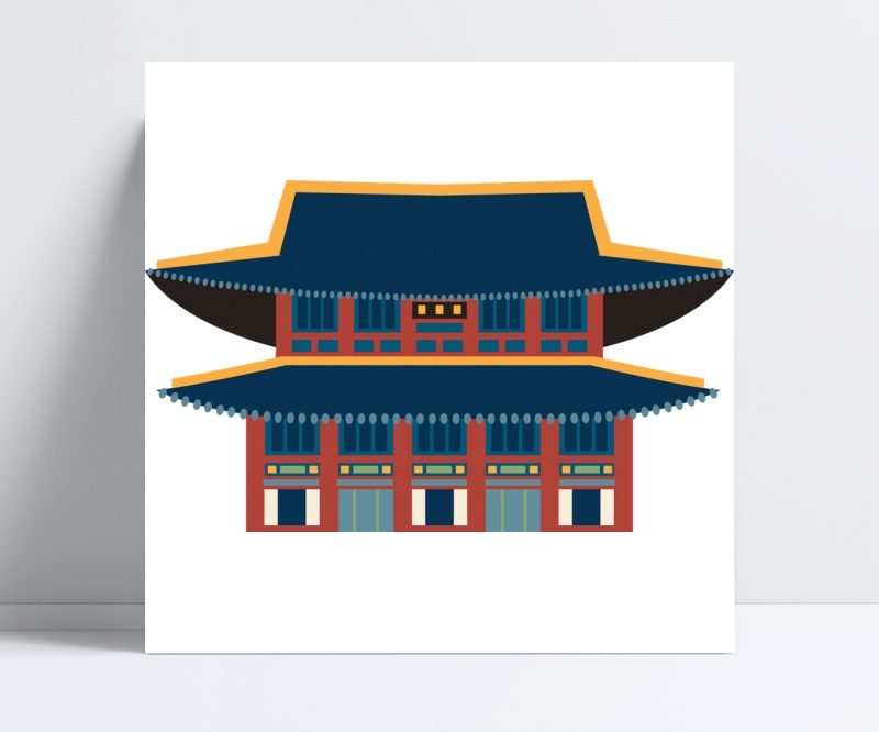 中国风建筑宫殿