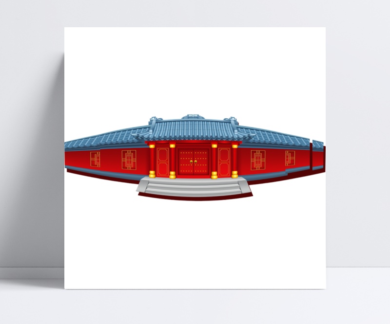 中国古典建筑院墙