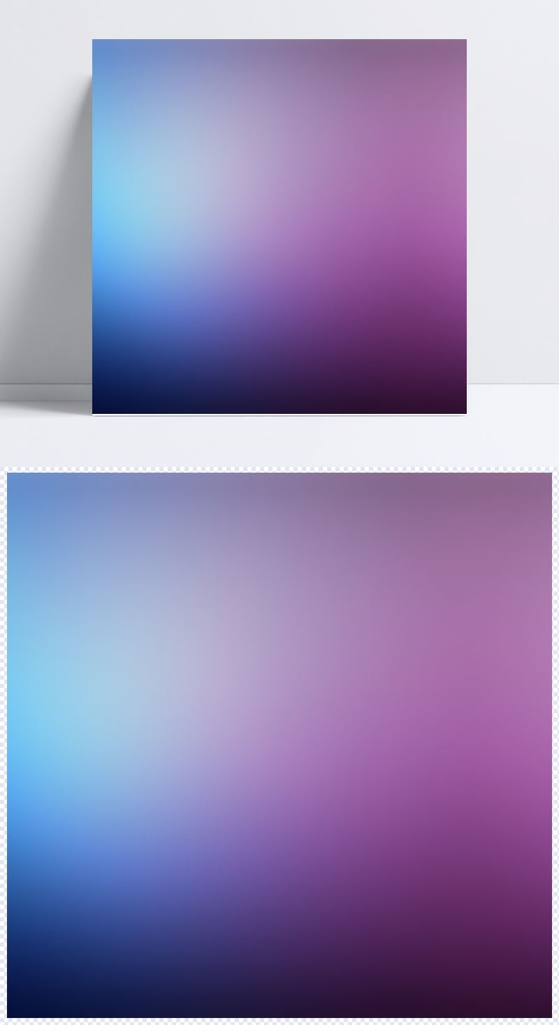 紫蓝色渐变模糊壁纸