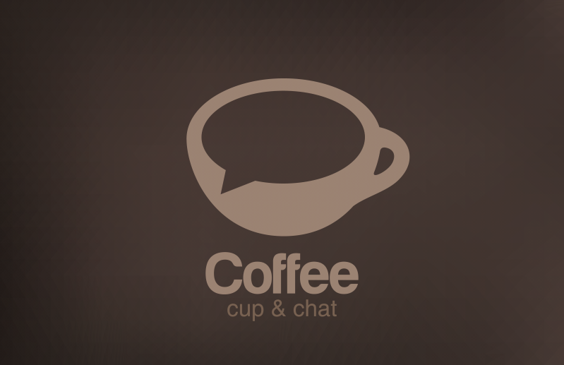 创意咖啡杯logo矢量素材
