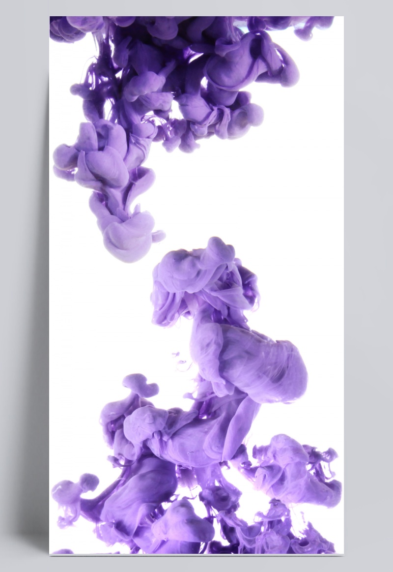 紫色云状油漆