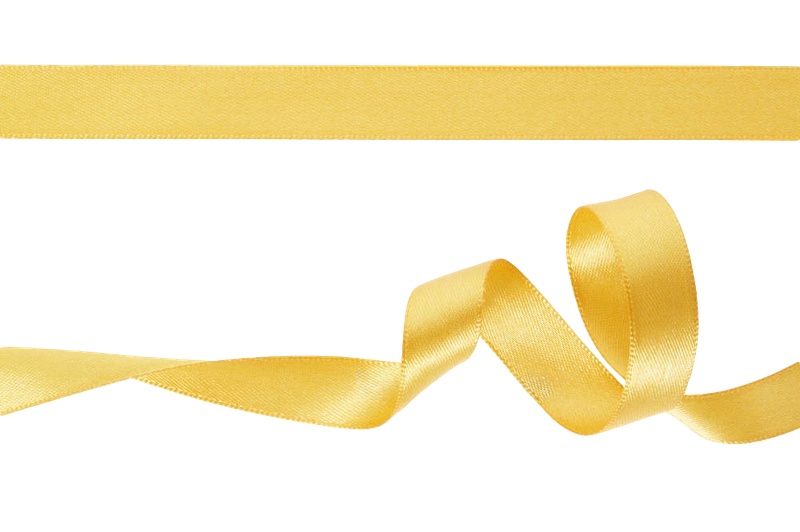 金色绸带
