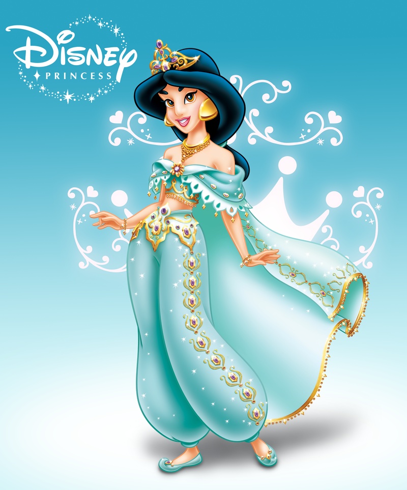 迪士尼卡通人物---- 茉莉公主
