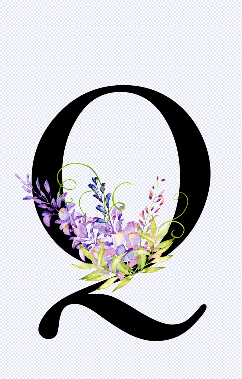 Q字母元素设计图片