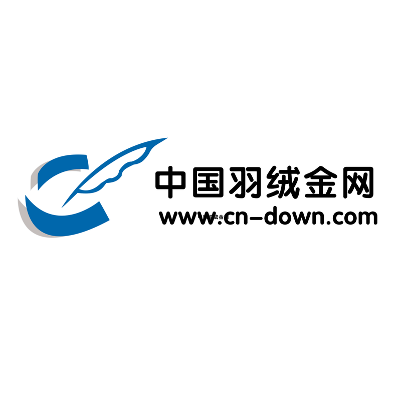 中国羽绒金网logo