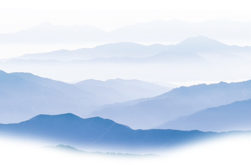中国风 山水 渲染 山水背景 装饰元素 山脉 中国画 风景画 云雾缭绕