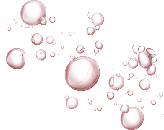 气泡漂浮元素