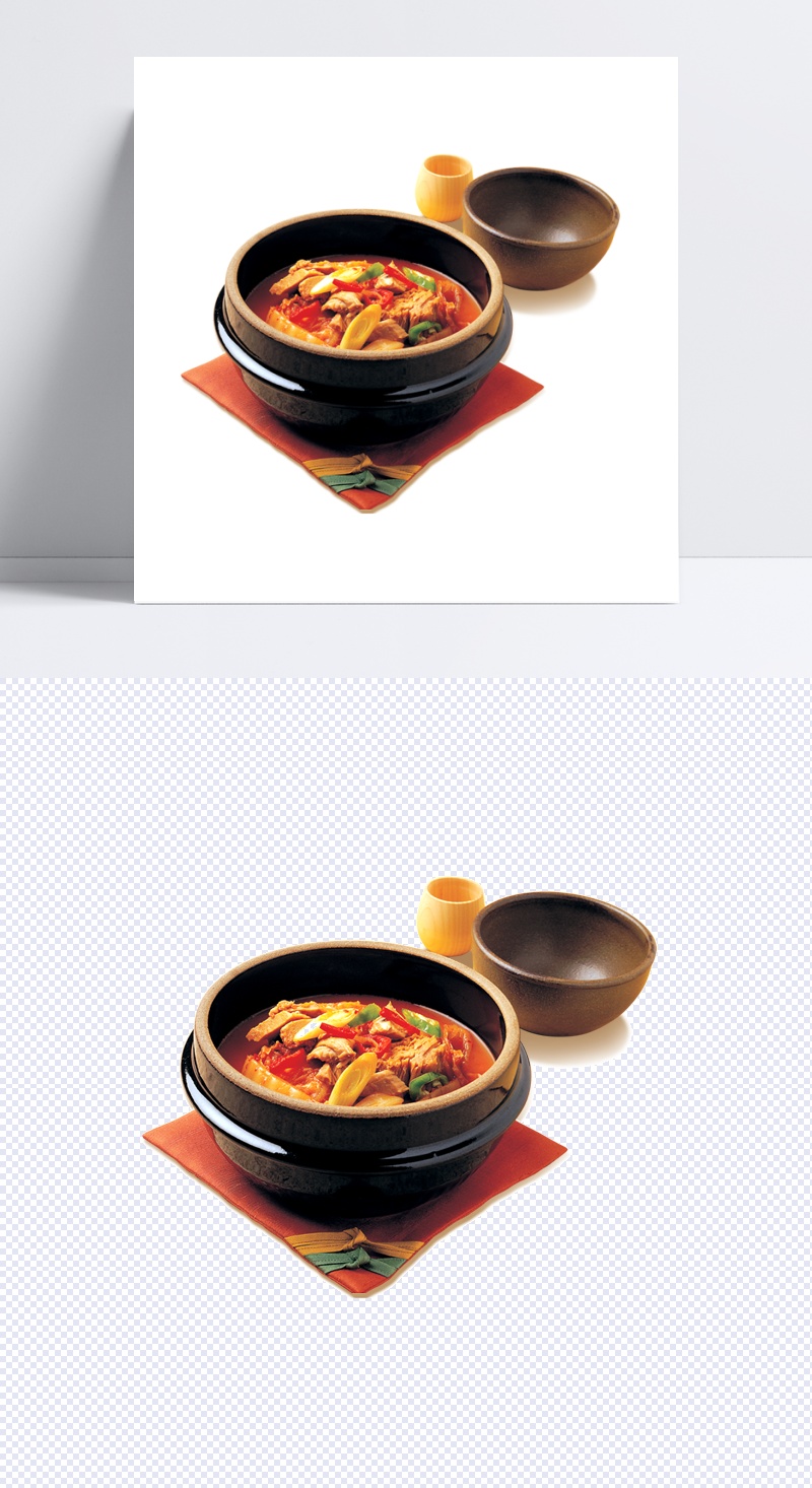 砂锅里煲汤