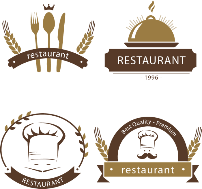 名称 :                     餐馆西餐厅logo矢量素材 格式