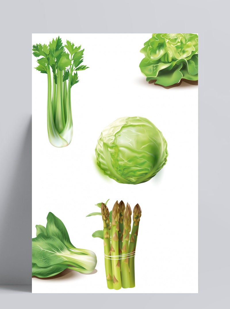 各种蔬菜免扣元素