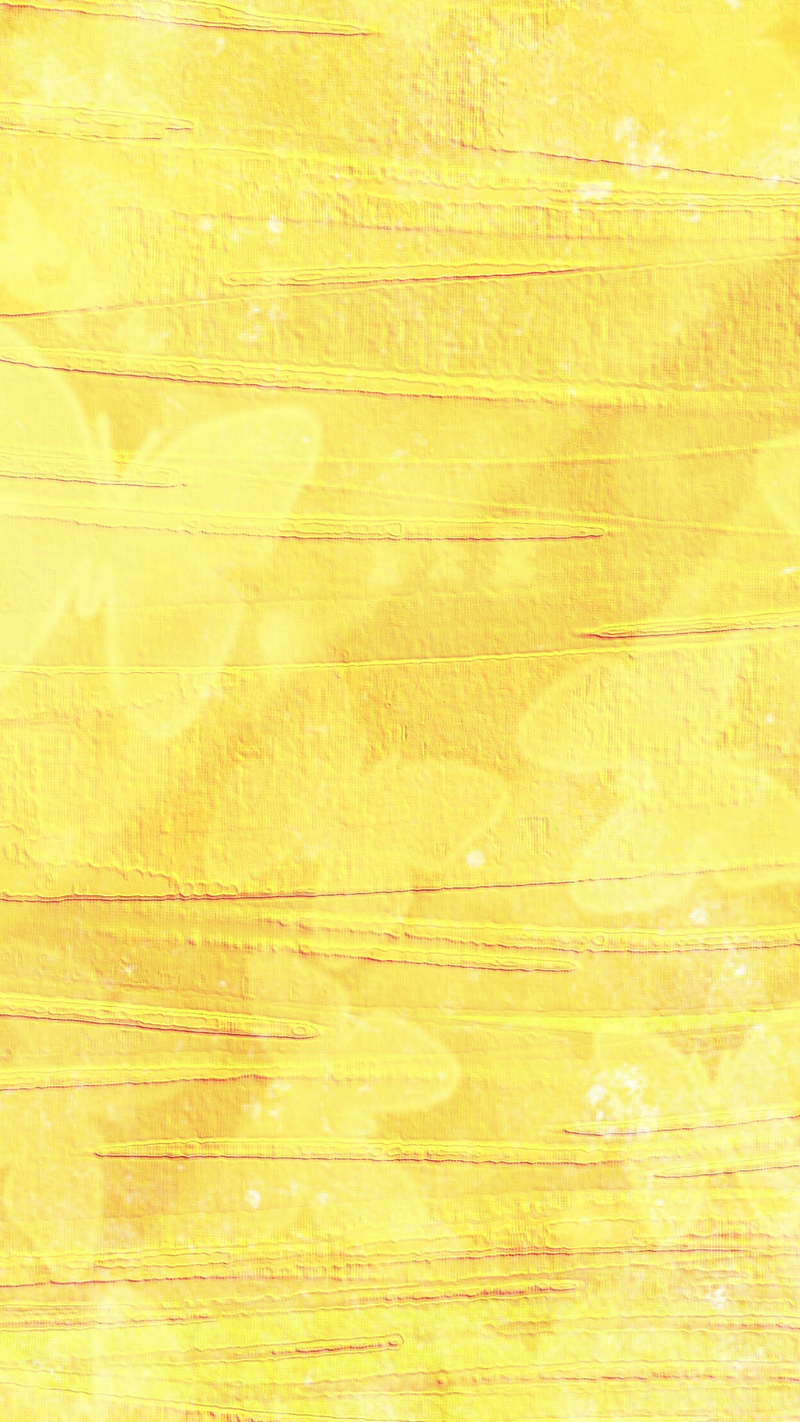 黄色简约蝴蝶立体H5背景素材