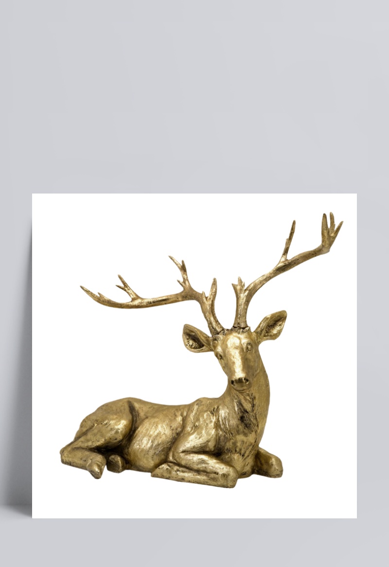 铜制鹿
