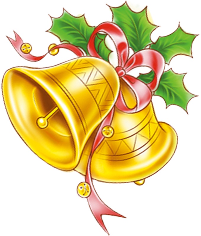 金色圣诞节铃铛卡通元素