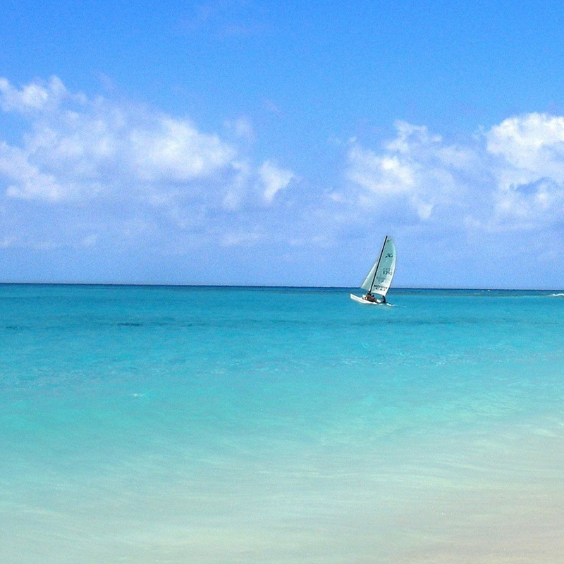 天空陽光大海主圖背景素材