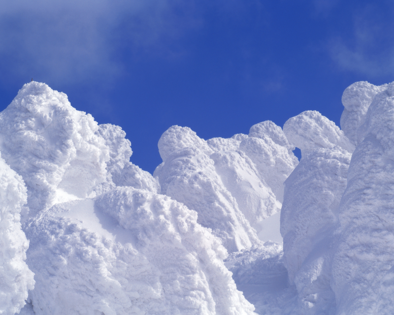 雪堆雪塊