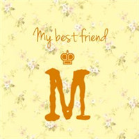 創意英文字母微信頭像圖片大全集 my best friend